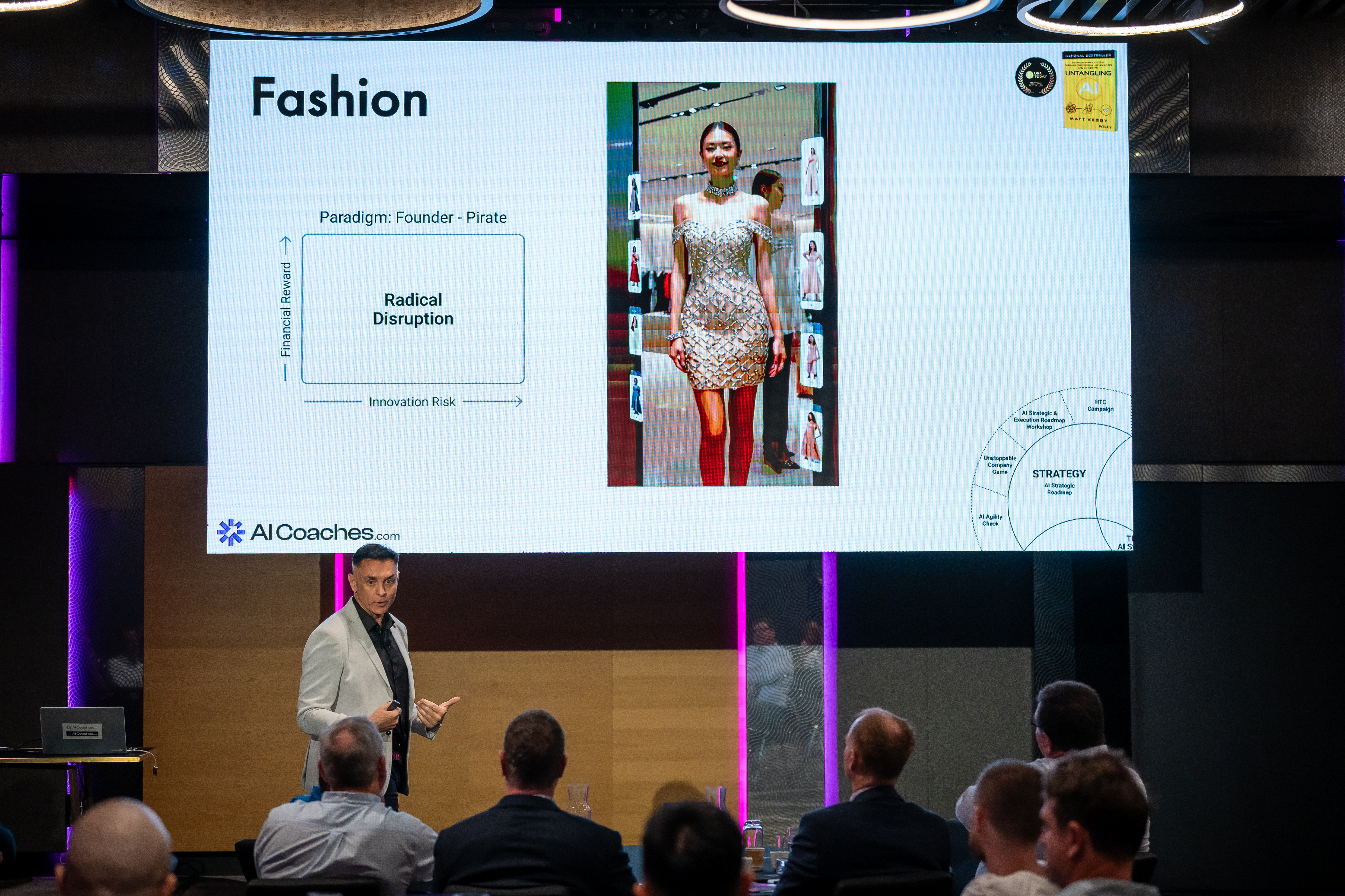 Corporate team training and change management